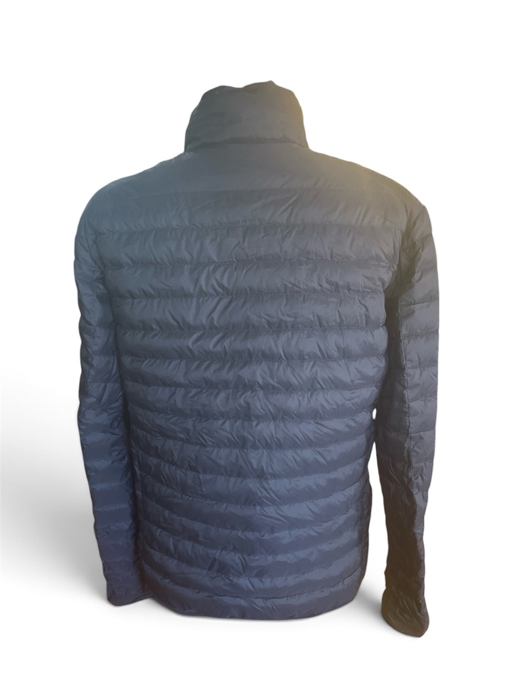 Uniqlo Ultra Light Feather Down Jacket Navy Blue Coat - Women's Size Small